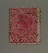 NEW ZEALAND Postmark Dunedin DRYBREAD. A Class cancel on 1d Second Sideface. Rare Gold Mine. - 79810 - Postmark
