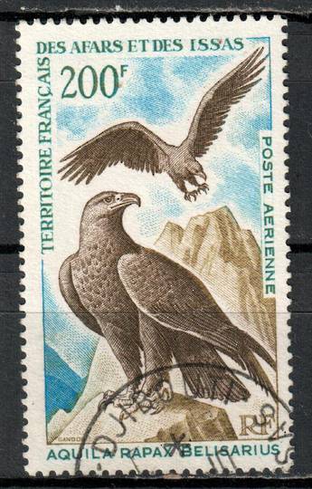 FRENCH TERRITORY of the AFARS and the ISSAS 1967 Airmail Definitive 200f Tawney Eagles. The high value in the set. - 80017 - VFU