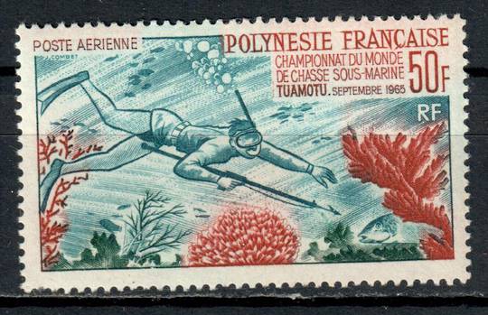 FRENCH POLYNESIA 1965 World Underwater Swimming Championships, Tuamoto. - 81019 - UHM