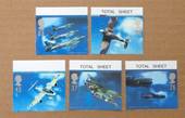 GREAT BRITAIN 1997 British Aircraft Designers. Set of 5. - 81351 - UHM