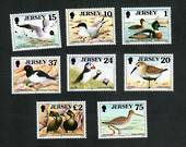 JERSEY 1997 Definitives Seabirds and Waders. 8 values issued on 12/2/97 including the £2. - 81476 - UHM
