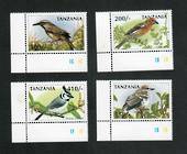 TANZANIA 1997 Birds. Set of 4. - 81477 - UHM