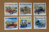 GUERNSEY 2008 Cars. Set of 6. - 81633 - UHM