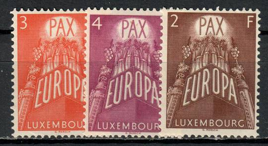 LUXEMBOURG 1957 Europa.. Set of 3. - 82509 - LHM