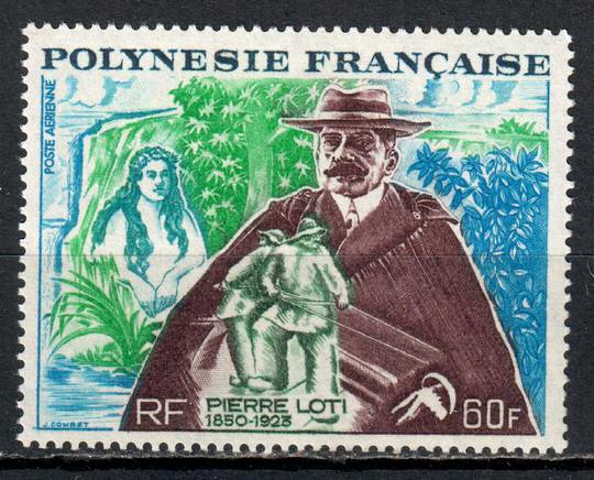 FRENCH POLYNESIA 1973 50th Anniversary of the Death of Pierre Loti. - 82601 - UHM