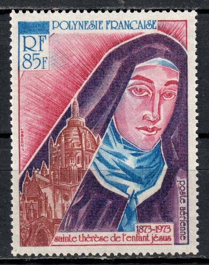 FRENCH POLYNESIA 1973 Centenary of of St Theresa of Liseux. - 83301 - UHM