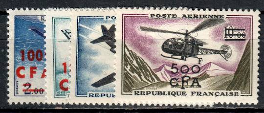 REUNION 1961 Aeroplanes. Set of 4. - 83455 - UHM