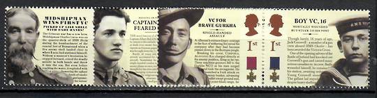 GREAT BRITAIN 2006 Victoria Cross. Set of 6 in joined pairs. - 84161 - UHM