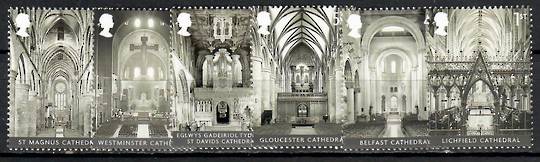 GREAT BRITAIN 2008 Cathedrals. Set of 6. - 84581 - UHM