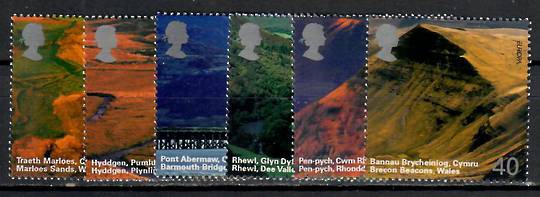GREAT BRITAIN 2004 A British Journey Wales. Set of 6. - 88334 - UHM