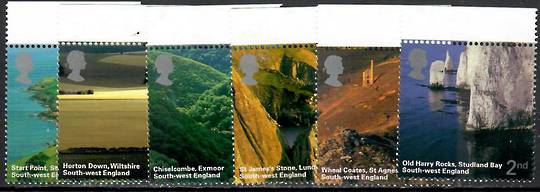 GREAT BRITAIN 2005 A British Journey South West England. Set of 6. - 88338 - UHM