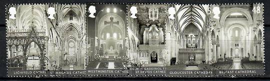 GREAT BRITAIN 2008 Cathedrals. Set of 6. - 88364 - UHM