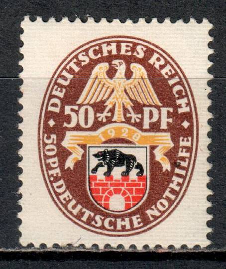 GERMANY 1928 Welfare Fund 25pf + 50pf Multicoloured. - 89001 - UHM