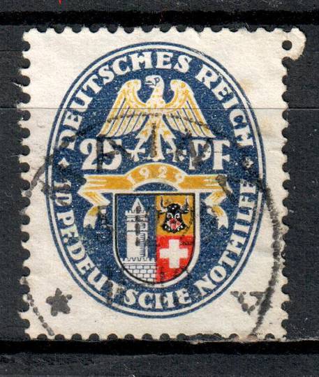 GERMANY 1929 Welfare Fund 25pf + 10pf Multicoloured. - 89059 - FU