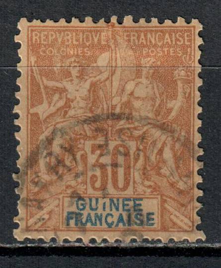 FRENCH GUINEA 1892 Definitive 30c Cinnamon on Drab. - 8981 - FU