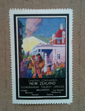 NEW ZEALAND 1937 New Zealand Government Tourist Office Chateau Tongariro. - 89893 -