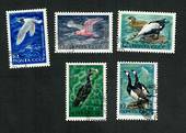 RUSSIA 1972 Sea Birds. Set of 5. - 90008 - VFU