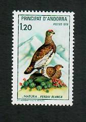 FRENCH ANDORRA 1979 Nature Protection. Bird. - 90010