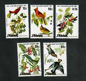 AITUTAKI 1985 Bicentenary of the Birth of John J Audubon. Set of 5. - 90022 - UHM