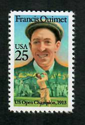 USA 1988 75th Anniversary of the Victory by Francis Quirmet in the US Open. - 91679 - UHM