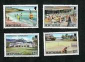 MONTSERRAT 1986 Tourism. Set of 4. - 91685 - UHM