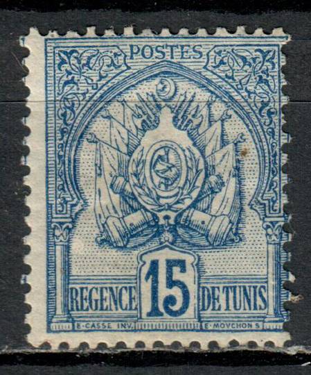 TUNISIA 1888 Definitive 15c Blue on Pale Blue. - 9212 - Mint