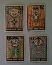 PAPUA NEW GUINEA 1977 Folklore Elena Art. Set of 4. - 92618 - UHM