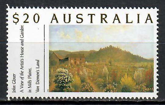 AUSTRALIA 1989 Botannical Gardens $20.00 Multicoloured. Priced < face. - 92630 - UHM