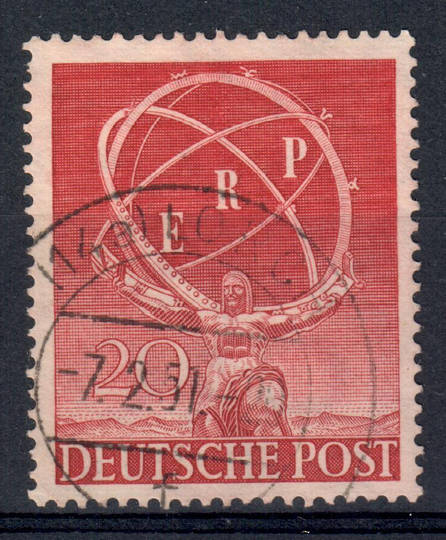WEST BERLIN 1950 European Recovery Program. - 9306 - FU