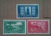 USA 1925 150th Anniversary of the Battle of Lexington and Concord. Set of 3. - 933 - UHM