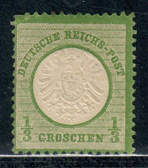 GERMANY 1872 Definitive ½g Yellow-Green. (Michel 17). - 9367 - Mint