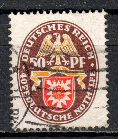 GERMANY 1929 Welfare Fund 50pf +40pf Multicoloured. - 9385 - Used