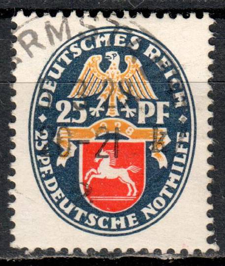 GERMANY 1928 Welfare Fund 25pf +15pf Multicoloured. - 9386 - VFU