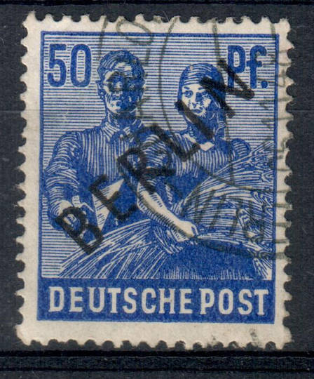 WEST BERLIN 1948 Definitive 50pf Ultramarine. - 9405 - FU