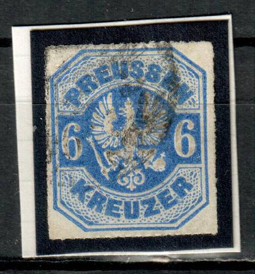 PRUSSIA 1867 Definitive 6k Ultramarine.From the collection of H Pies-Lintz. - 9447 - FU