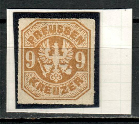 PRUSSIA 1867 Definitive 9k Bistre. From the collection of H Pies-Lintz. - 9448 - Mint