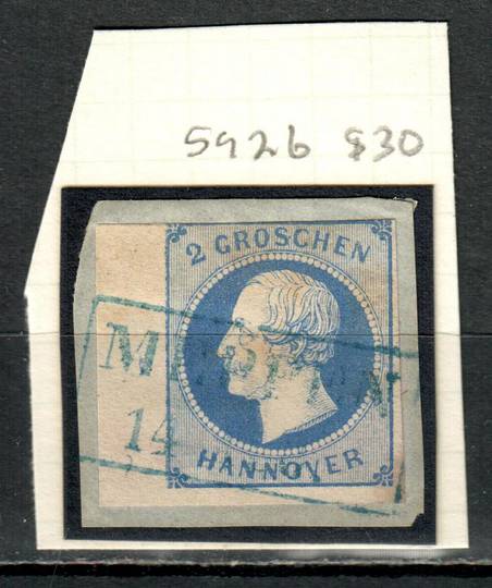 HANOVER 1859 Definitive 2gr Ultramarine. From the collection of H Pies-Lintz. - 9466 - FU