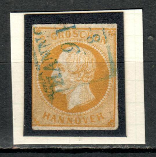 HANOVER 1859 Definitive 3gr Orange-Yellow. From the collection of H Pies-Lintz. - 9467 - GU