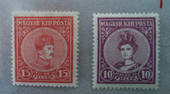 HUNGARY 1916 Coronation. Set of 2. - 95090 - Mint