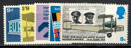 GREAT BRITAIN 1969 Anniversaries. Set of 5. - 95376 - UHM