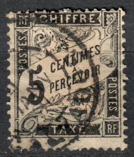 FRANCE 1881 Postage Due 5c Black. - 95959 - FU