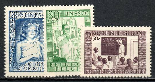 BELGIUM 1931 Unseco. Set of 3. - 96575 - MNG