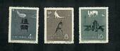 CHINA 1958 Fossils. Set of 4. - 9722 - UHM