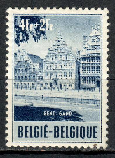 BELGIUM 1953 Tourist Publicity 4fr+2fr Deep Blue. Very lightly hinged. - 99532 - LHM