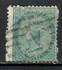 NEW ZEALAND 1874 Victoria 1st First Sideface 1/- Green. - 10024 - FU