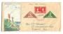 NEW ZEALAND 1943 Health. Set of 2 on illustrated first day cover. This is a handdrawn cover not listed. - 130029 - FDC