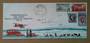 ROSS DEPENDENCY 1958 Cover with the Postmark ANTARCTIC MEETING ROSS DEPENDENCY SCOTT BASE 20/1/58 commemorating the First Trans-