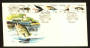 TRANSKEI 1982 Fishing Flies. Set of 5 on first day cover. - 137534