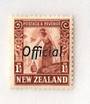 NEW ZEALAND 1935 Pictorial Official 1½d Red-Brown. - 174 - UHM