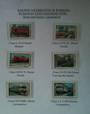 ROMANIA 1987 Railway Locomotives. Set of 6. - 19913 - UHM